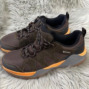 Zeroxposur Men's Brown and Orange Hiking Shoes